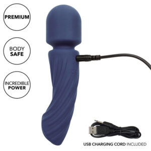 CALEXOTICS - CHARISMA ALLURE MASSAGGIATORE DOPPIO MOTORE 12 FUNZIONI 17,25 CM X 4,5 CM VIOLA - immagine 7