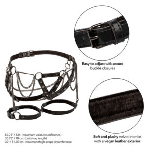 CALEXOTICS - EUPHORIA MULTICHAIN IMBRACATURA COSCIA PREMIUM TAGLIA PIÙ GRANDE - immagine 3