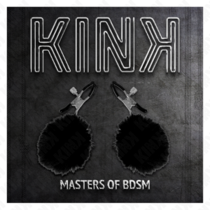 KINK - MORSETTO PER CAPEZZOLI CON SFERA IN ECOPELLICCIA NERA 6 CM - immagine 5