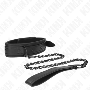KINK - COLLARE BONDAGE IN NEOPRENE MODELLO 2 CON CINTURA 78 CM REGOLABILE 37,5 X 49,5 CM - immagine 4