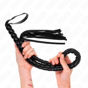 KINK - FRUSTA SERPENTE CON PERLINE 80 CM - immagine 2