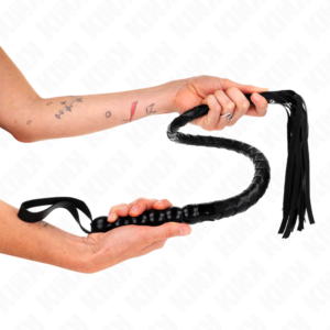 KINK - FRUSTA SERPENTE CON PERLINE 80 CM - immagine 3