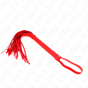 KINK - FRUSTA CON MANICO ROSSO STRUTTURATO 48,5 CM - immagine 3