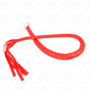 KINK - FRUSTA SERPENTE CON ANELLO MANO ROSSO 65 CM - immagine 5