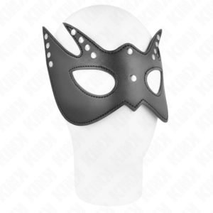 KINK - MASCHERA PIPISTRELLO CON RIVETTI 23 x 15 CM - immagine 3