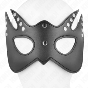 KINK - MASCHERA PIPISTRELLO CON RIVETTI 23 x 15 CM - immagine 4