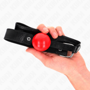 KINK - PALLA MORBIDA IN TPE 4 CM MODELLO GAG 1 66 x 2,5 CM REGOLABILE 41-61 CM - immagine 5