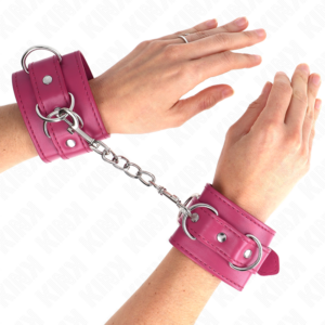 KINK - RESISTENZA DA POLSO CON 3 ANELLI A D REGOLABILE ROSA 17.5-25 CM X 6 CM - immagine 4