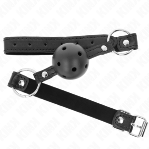 KINK - SFERA CAVA DURA NERA 4,5 CM MODELLO GAG 1 63,5 X 2 CM - immagine 2