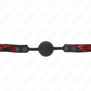 KINK - SFERA IN SILICONE SCANDALO 4 CM MODELLO GAG 1 65 x 2 CM - immagine 3