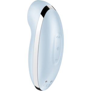 SATISFYER - TAP & CLIMAX 2 VIBRATORE E STIMOLATORE BLU - immagine 4