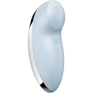 SATISFYER - TAP & CLIMAX 2 VIBRATORE E STIMOLATORE BLU - immagine 5