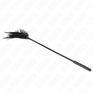 KINK - PIUME MULTIPLE NERE TICKLE 45 CM - immagine 2