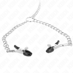 KINK - MORSETTI PER CAPEZZOLI A 4 CATENE 32 CM CON CATENE 14 CM - immagine 3