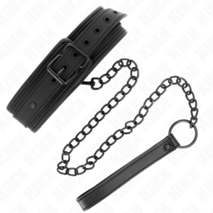 KINK - COLLARE BONDAGE IN NEOPRENE MODELLO 1 CON CINTURA 78 CM REGOLABILE 37,5 X 49,5 CM - immagine 5