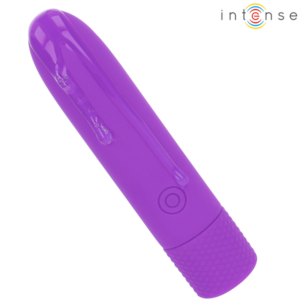 INTENSE - SYMONE BULLET VIBRANTE RICARICABILE USB 8 VIBRAZIONI VIOLA 10 X 2,2 CM - immagine 3