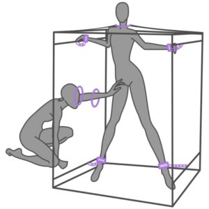 SECRET DOME - KINK CLUB CABIN SCANDALE VIOLA - immagine 6