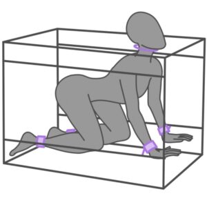 SECRET DOME - KINK CLUB LA NICHE CABIN VIOLA - immagine 4