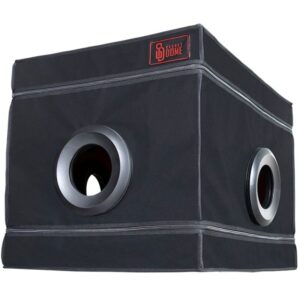 SECRET DOME - KINK CLUB LA NICHE CABIN NERO E ROSSO - immagine 3