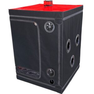 SECRET DOME - KINK CLUB CABIN SCANDALE NERO E ROSSO - immagine 4