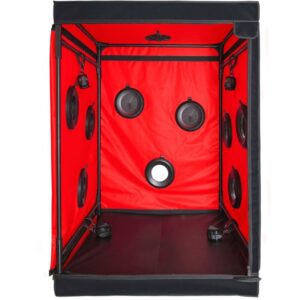 SECRET DOME - KINK CLUB CABIN SCANDALE NERO E ROSSO - immagine 11