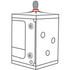 SECRET DOME - KINK CLUB CABIN SCANDALE NERO E ROSSO - immagine 9