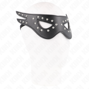 KINK - MASCHERA SEXY IN SIMILPELLE MODELLO 2 27 x 13 CM - immagine 3