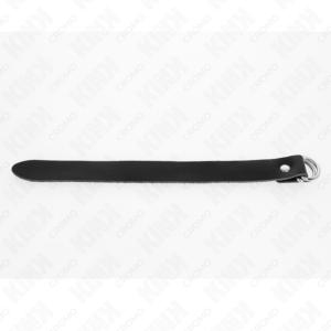 KINK - ANELLO PER PENE IN PELLE CON CHIUSURA A PRESSIONE 22 X 2 CM - immagine 5
