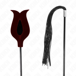 KINK - FRUSTINO IN SILICONE FORMA ROSA 45 CM - immagine 5