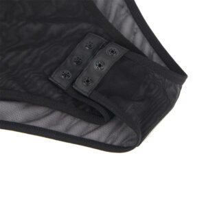 SUBBLIME - 954055 BODY SEXY IN PIZZO NERO S/M - immagine 8