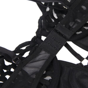 SUBBLIME - 954055 BODY SEXY IN PIZZO NERO S/M - immagine 10