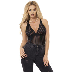 SUBBLIME - 954154 BODY CON CINTURA REGGICALZE NERO L/XL - immagine 4