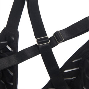 SUBBLIME - 954154 BODY CON CINTURA REGGICALZE NERO L/XL - immagine 6