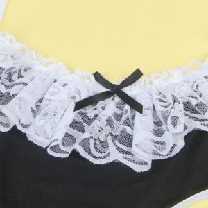 SUBBLIME - 954307 COSTUME DA CAMERIERA SEXY NERO/BIANCO S/M - immagine 5