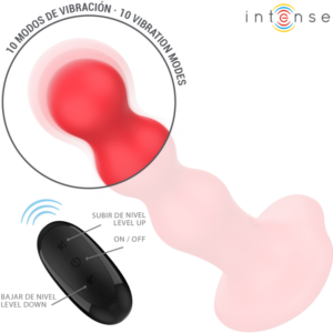 INTENSE - CODY VIBRATORE CON VENTOSA TELECOMANDO ROSSO - immagine 3