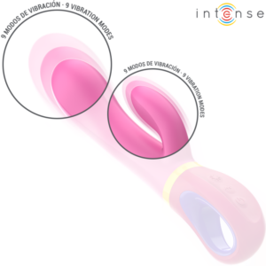 INTENSO - VIBRATORE CONIGLIO ROSA DAPHNE - immagine 3
