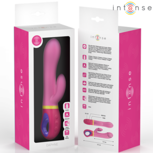INTENSO - VIBRATORE CONIGLIO ROSA DAPHNE - immagine 6