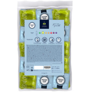 MISTER SIZE - PRESERVATIVO TAGLIA S 49 MM (100 UNITÀ) - immagine 2