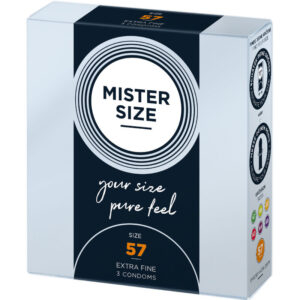 MISTER SIZE - PRESERVATIVO TAGLIA L 57 MM (3 UNITÀ) - immagine 2