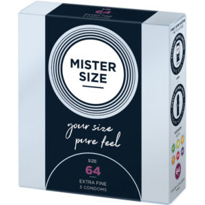 MISTER SIZE - PRESERVATIVI TAGLIA XXL 64 MM (3 UNITÀ) - immagine 2