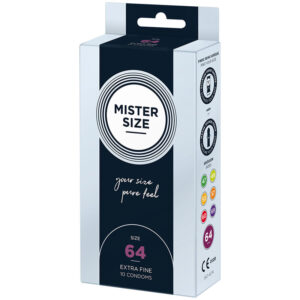 MISTER SIZE - PRESERVATIVI TAGLIA XXL 64 MM (10 UNITÀ) - immagine 2