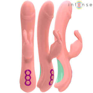 INTENSE - RACHEL RABBIT VIBRATOR 5 VIBRAZIONI ROSA - immagine 5