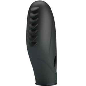 PRETTY LOVE - VIBRATORE DA DITO IN SILICONE GILO NERO - immagine 2
