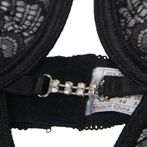 SUBBLIME - 954185 BABYDOLL IN PIZZO CON SPALLINE REGOLABILI NERO S/M - immagine 10