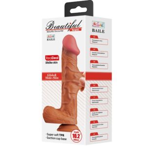 BAILE - BERGRISI DILDO REALISTICO 26 CM CARNE - immagine 6