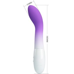 PRETTY LOVE - VIBRATORE PUNTO G BISHOP 30 VIBRAZIONI VIOLA - immagine 4