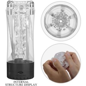 PRETTY LOVE - TAMARA MASTURBATORE MASCHILE VIBRATORE MULTI-VELOCITÀ NERO - immagine 5