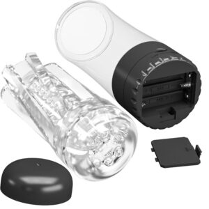 PRETTY LOVE - TAMARA MASTURBATORE MASCHILE VIBRATORE MULTI-VELOCITÀ NERO - immagine 3