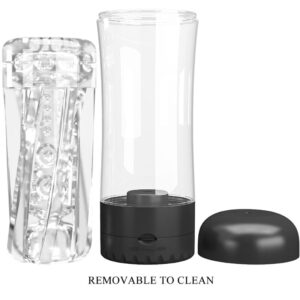 PRETTY LOVE - TAMARA MASTURBATORE MASCHILE VIBRATORE MULTI-VELOCITÀ NERO - immagine 9