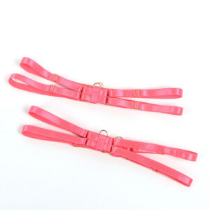 SUBBLIME - 955304 COMPLETO REGGISENO CON COLLANA E DETTAGLI GAMBA ROSA FLUO L/XL - immagine 9